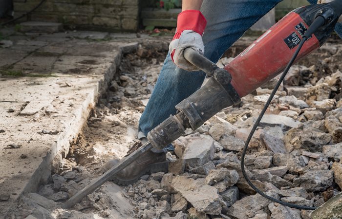 Can a Hammer Drill Break Concrete?